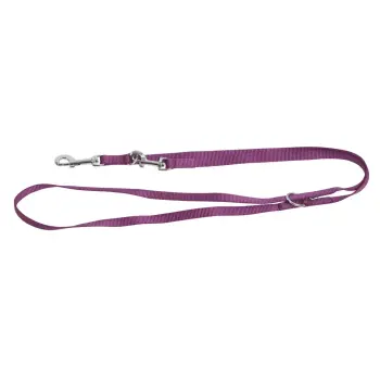 KERBL Smycz dla psa Miami 200cm x 15mm, fioletowa [82154]