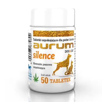 AURUM SILENCE - Tabletki uspokajające dla psów i kotów 50szt