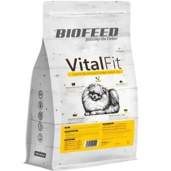 BIOFEED VITALFIT dla dorosłych psów małych ras z drobiem 2kg