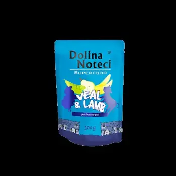 DOLINA NOTECI SUPERFOOD Cielęcina i jagnięcina 300g