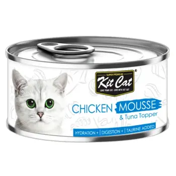 KIT CAT CHICKEN MOUSSE (mus z kurczaka) [KC-2517] 80g