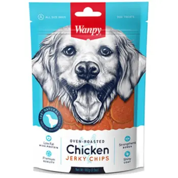 WANPY CHICKEN JERKY CHIPS 100g