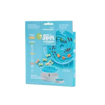 PDH SPIN LICK FRISBEE BLUE MEDIUM miska interaktywna [PDHF204]