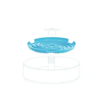 PDH SPIN LICK FRISBEE BLUE MEDIUM miska interaktywna [PDHF204]