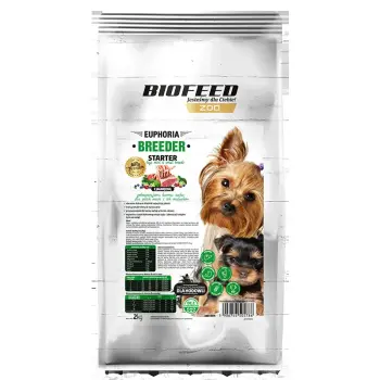 BIOFEED EUPHORIA BREEDER STARTER Mini & Small dla psich mam i ich maluchów z jagnięciną 2kg