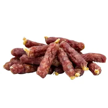 HAU&MIAU Pausesnack przysmak dla psa, kiełbaski z kaczki we flaku 11cm 500g [HM-8129]