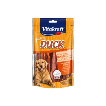 VITAKRAFT DUCK paski mięsne z kaczką dla psa 80g