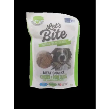 BRIT LET'S BITE MEAT SNACKS CHICKEN with PORK 80g