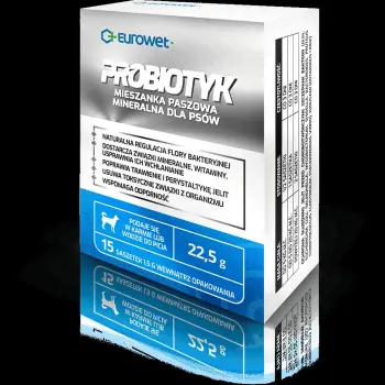 EUROWET Probiotyk dla psów 15x1,5g