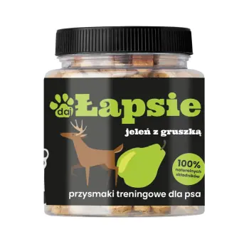 ŁAPSIE Jeleń z gruszką 300g