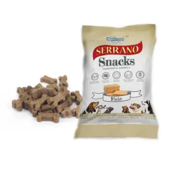 SERRANO Snack dla psów z wątróbką wieprzową 100g