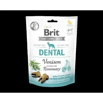 BRIT CARE Dog Functional Snack Dental Venison & Rosemary 150g