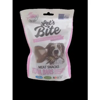 BRIT LET'S BITE MEAT SNACKS TUNA BARS 80g