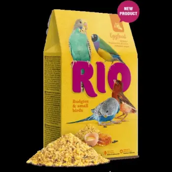 RIO Pokarm jajeczny dla papużek falistych 250g [21190]