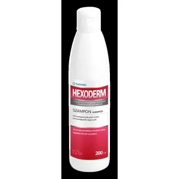 EUROWET Hexoderm - dermatologiczny szampon dla psów i kotów 200ml