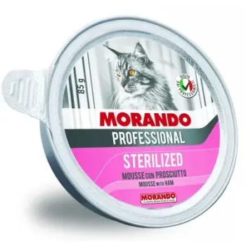 MORANDO PRO KOT STERILIZED Miseczka z szynką 85g