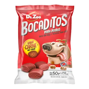 DR ZOO Bocaditos Carne - Przekąski mięsne 50g [11139]