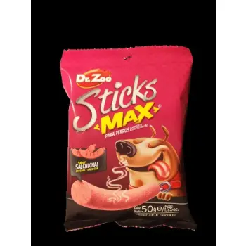 DR ZOO Sticks Max Salchicha - Paluszki max kiełbaska 50g [11187]