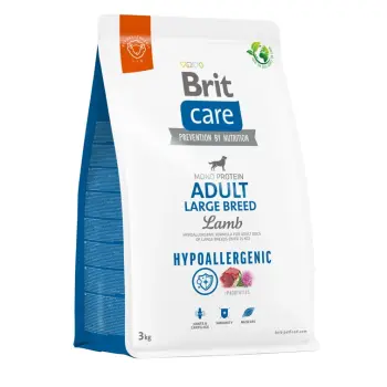 BRIT CARE Hypoallergenic Adult Large Breed Lamb 3kg