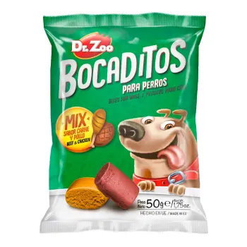 DR ZOO Bocaditos Mix - Przekąski mix 50g [11141]