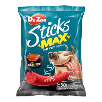 DR ZOO Sticks Max Costillitas - Paluszki max żeberka 50g [11253]