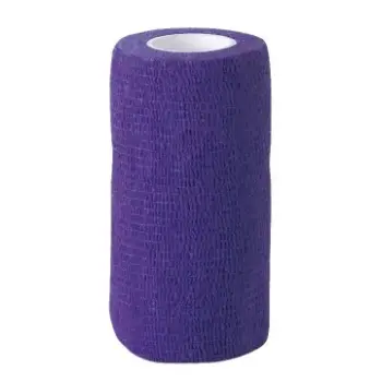 KERBL Samoprzylepny bandaż EquiLastic 7,5cm fioletowy [01-3276]