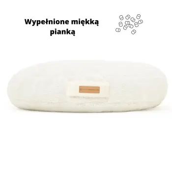 KEFI ANIMALS Legowisko Cosy białe M średnica 60cm