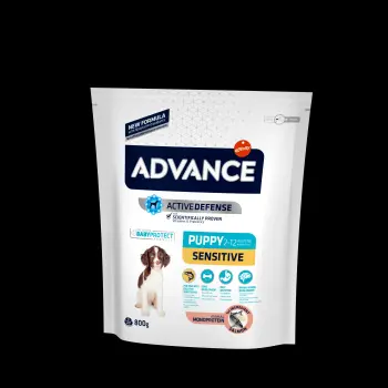 ADVANCE Puppy Sensitive - sucha karma dla szczeniąt z wrażliwością pokarmową 800g [500933]