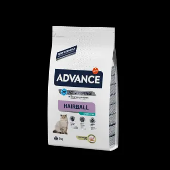 ADVANCE Hairball Sterilized - sucha karma dla kotów sterylizowanych 3kg [923915]