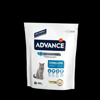 ADVANCE Sterilized Turkey - sucha karma z indykiem dla kotów sterylizowanych 400g [922227]