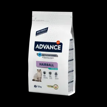 ADVANCE Hairball Sterilized - sucha karma dla kotów sterylizowanych 1,5kg [921864]