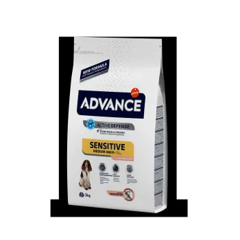 ADVANCE Sensitive Salmon & Rice - sucha karma z łososiem dla psów z wrażliwością pokarmową 3kg [524319]