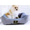 PETLOVE Legowisko dla psa niebieskie 48x41x16cm [LEG119SBL]