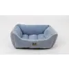 PETLOVE Legowisko dla psa niebieskie 48x41x16cm [LEG119SBL]