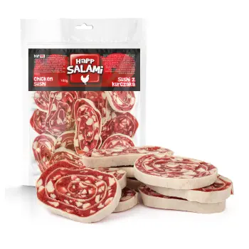 Sushi z salami z kurczakiem 100g