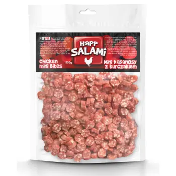 Mini kawałki salami z kurczakiem 100g
