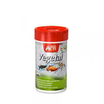 Aquael Acti Vegetal Platki - Pokarm Roślinny 250Ml
