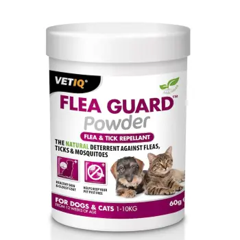 VetIQ Flea Guard® preparat na pchły i kleszcze 60g