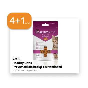 VetiQ Przysmaki dla kociąt z witaminami PROMOCJA 4 + 1