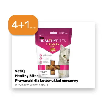 Vetiq Przysmaki dla kotów układ moczowy PROMOCJA 4 + 1